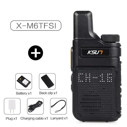 Compact LongRange Walkie Talkies  KSUT PMR446 Portable TwoWay Radios For Outdoor  Emergency Use 6