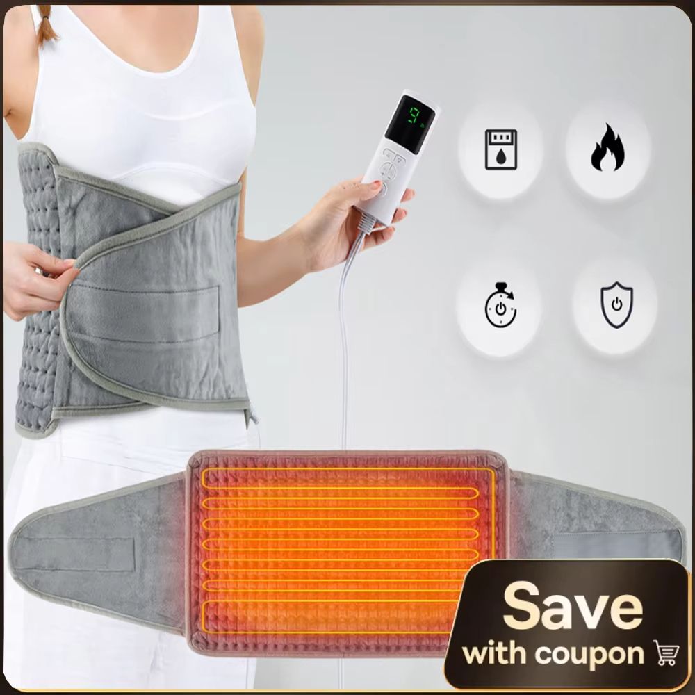 Electric Heating Support Belt Back Waist Hand Leg Abdomen Warm Belt Temperature Control