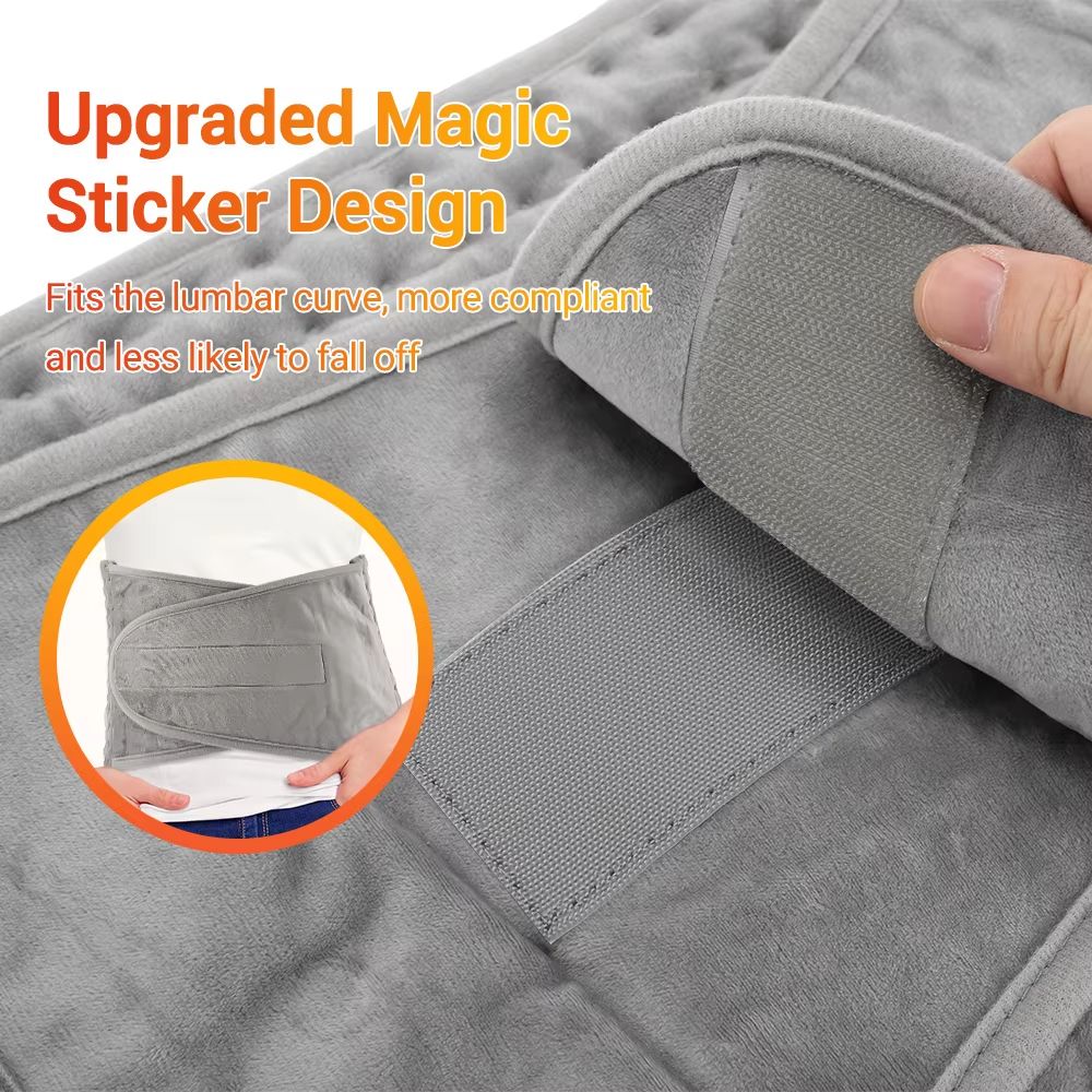 Electric Heating Support Belt Back Waist Hand Leg Abdomen Warm Belt Temperature Control 3