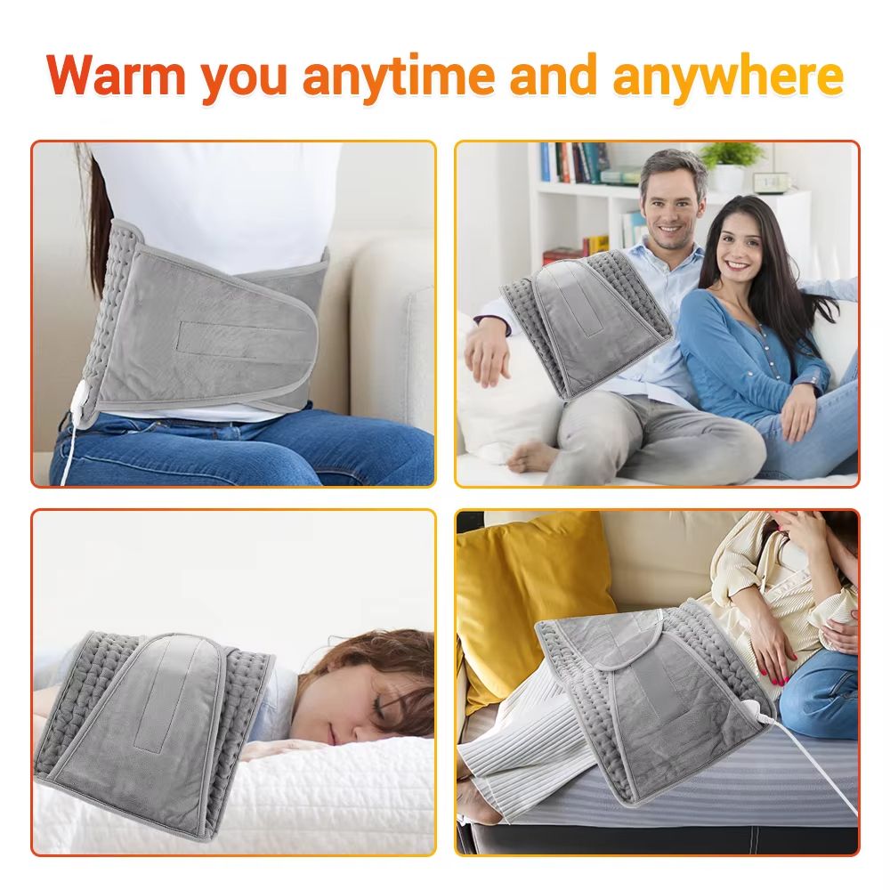 Electric Heating Support Belt Back Waist Hand Leg Abdomen Warm Belt Temperature Control 5