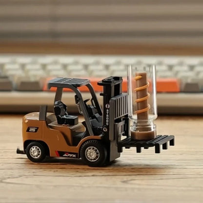 Alloy Remote Control Forklift Model Tabletop Construction Toy 3