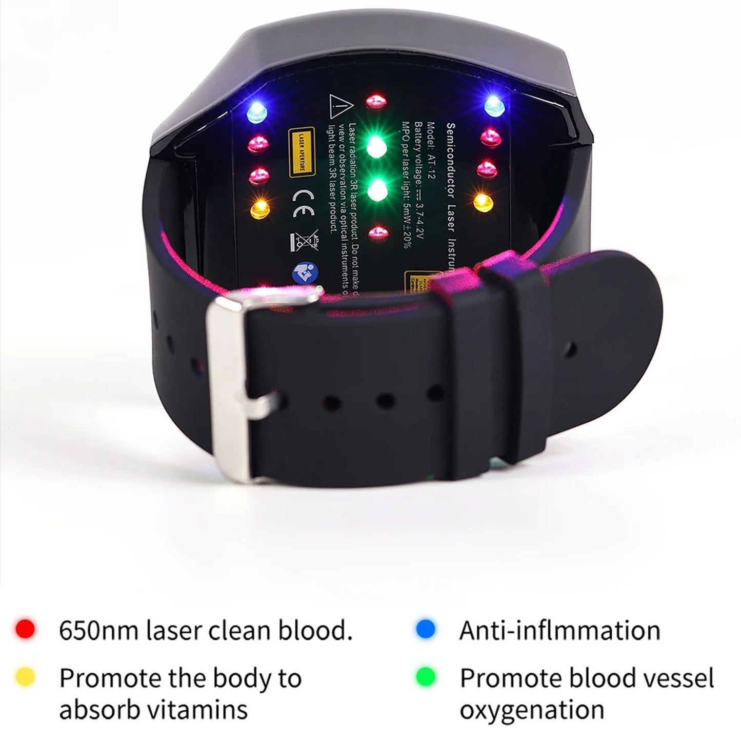 Laser Therapy Watch For Circulation And Vascular Wellness 2