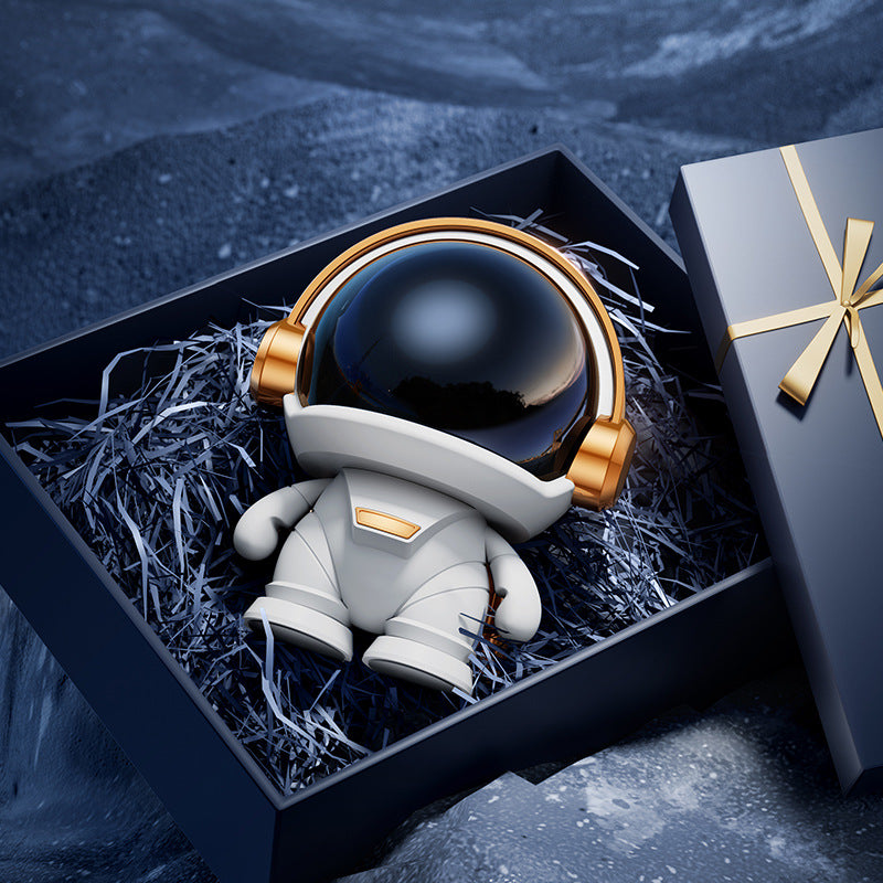 Mini Desktop High Quality Speaker Gift, Small Bluetooth Speaker, New Space Robot Creative Subwoofer for Home and Office