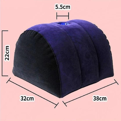 Half Moon Inflatable Support Pillow