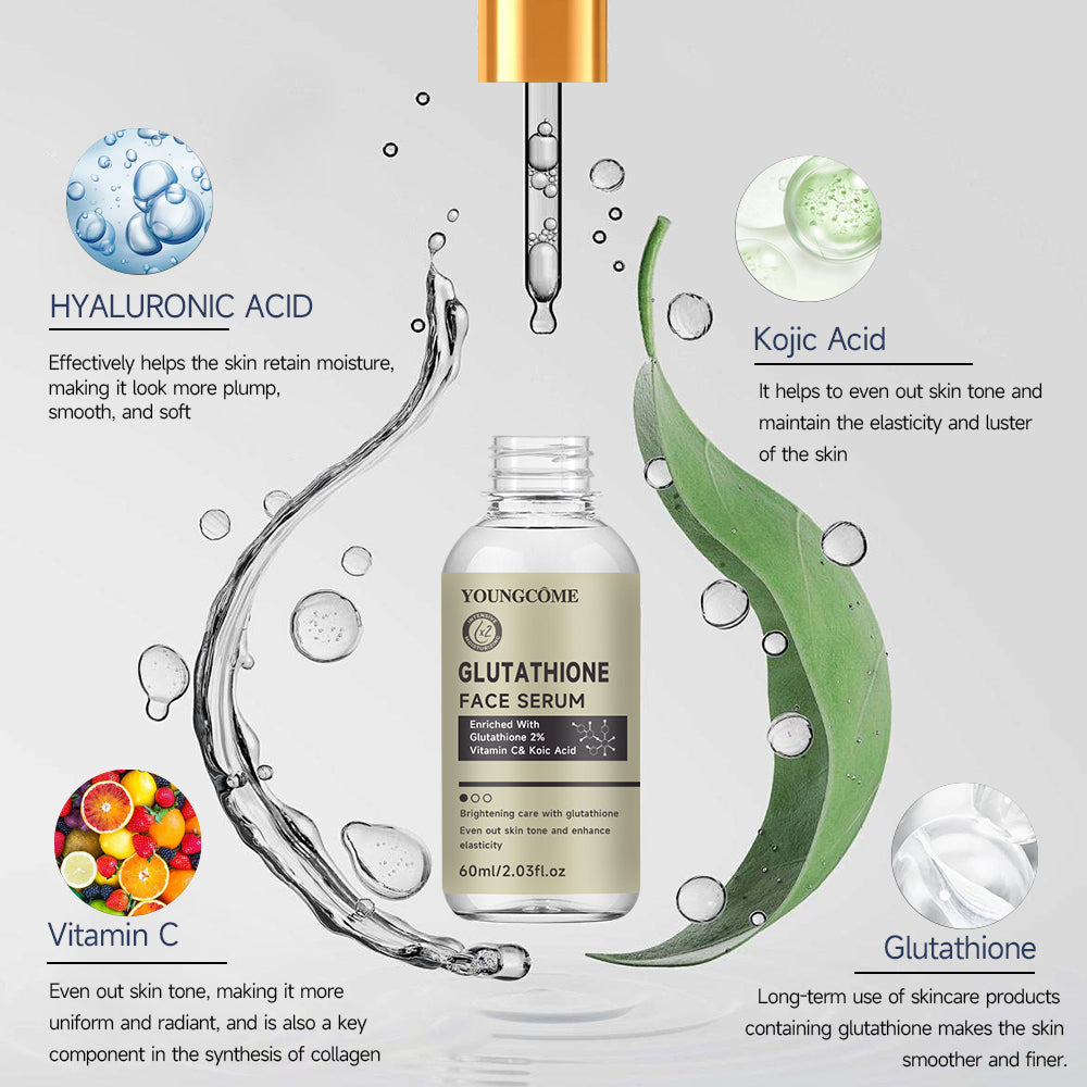 White Truffles Glutathione Serum for Face, Dark Spot Corrector Sensitive Skin, Cell Regenerating Lifting Skincare