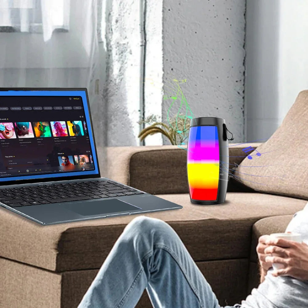 Xiaomi Portable Bluetooth Speakers Wireless Sound Box, LED Loudspeaker Outdoor, Car Audio Support, Great Tech Gift