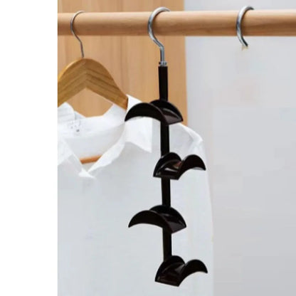 360 Degree Arched Hanger Hook, Durable Bag Rack Holder for Home Storage, Closet, Hats, Silk Scarves, Shawls, Purses