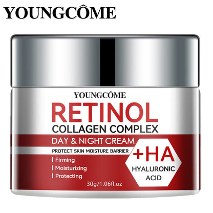 Retinol Collagen Facial Care Moisturizing Cream, Deep Hydration, Skin Repair, Anti Aging, Suitable for Dry Skin