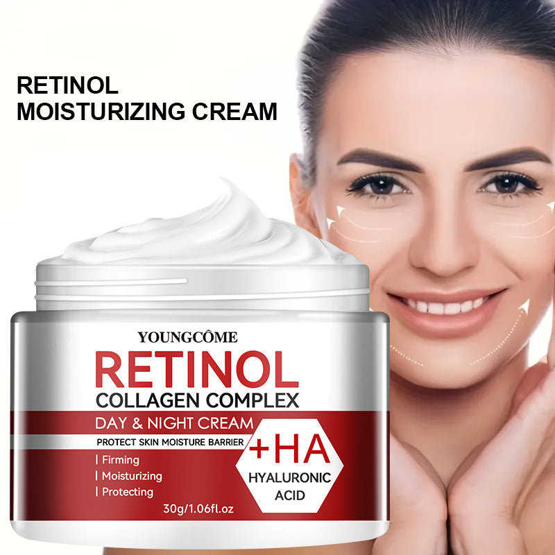 Retinol Collagen Facial Care Moisturizing Cream Deep Hydration Skin Repair Anti Aging Suitable For  1