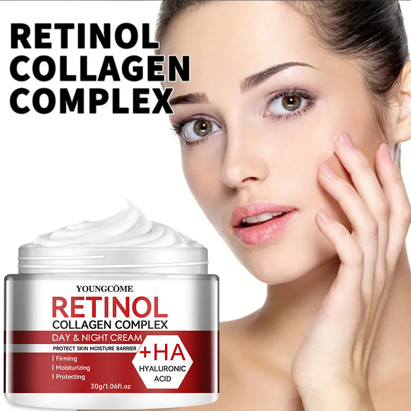 Retinol Collagen Facial Care Moisturizing Cream Deep Hydration Skin Repair Anti Aging Suitable For  2