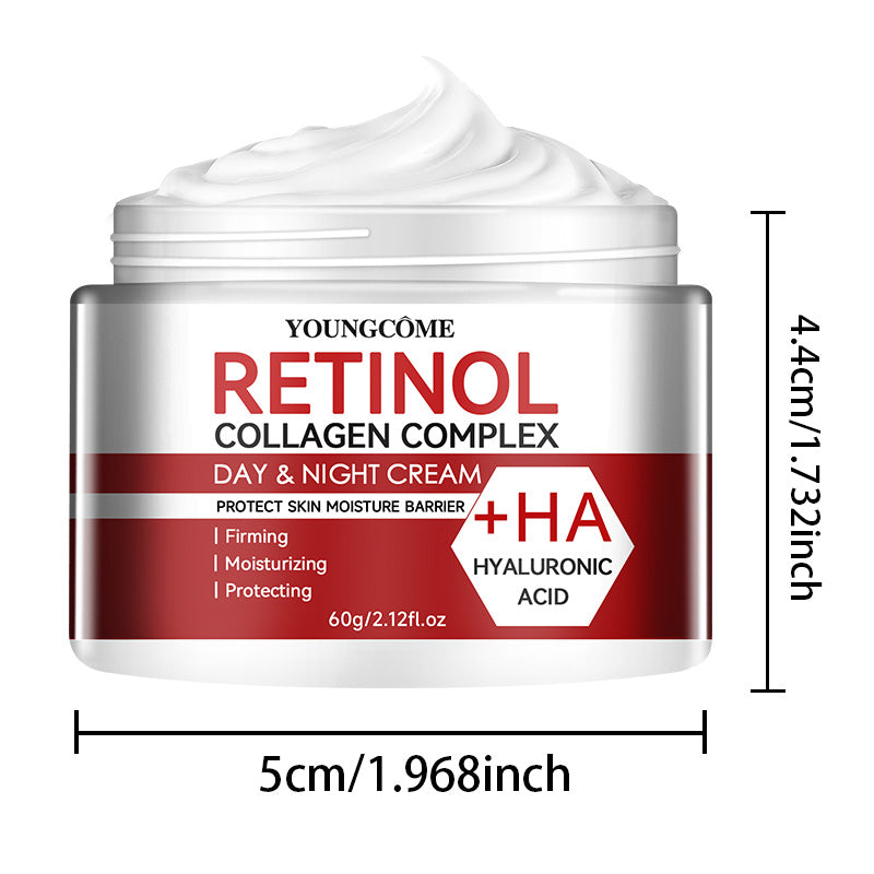 Retinol Collagen Facial Care Moisturizing Cream Deep Hydration Skin Repair Anti Aging Suitable For  6