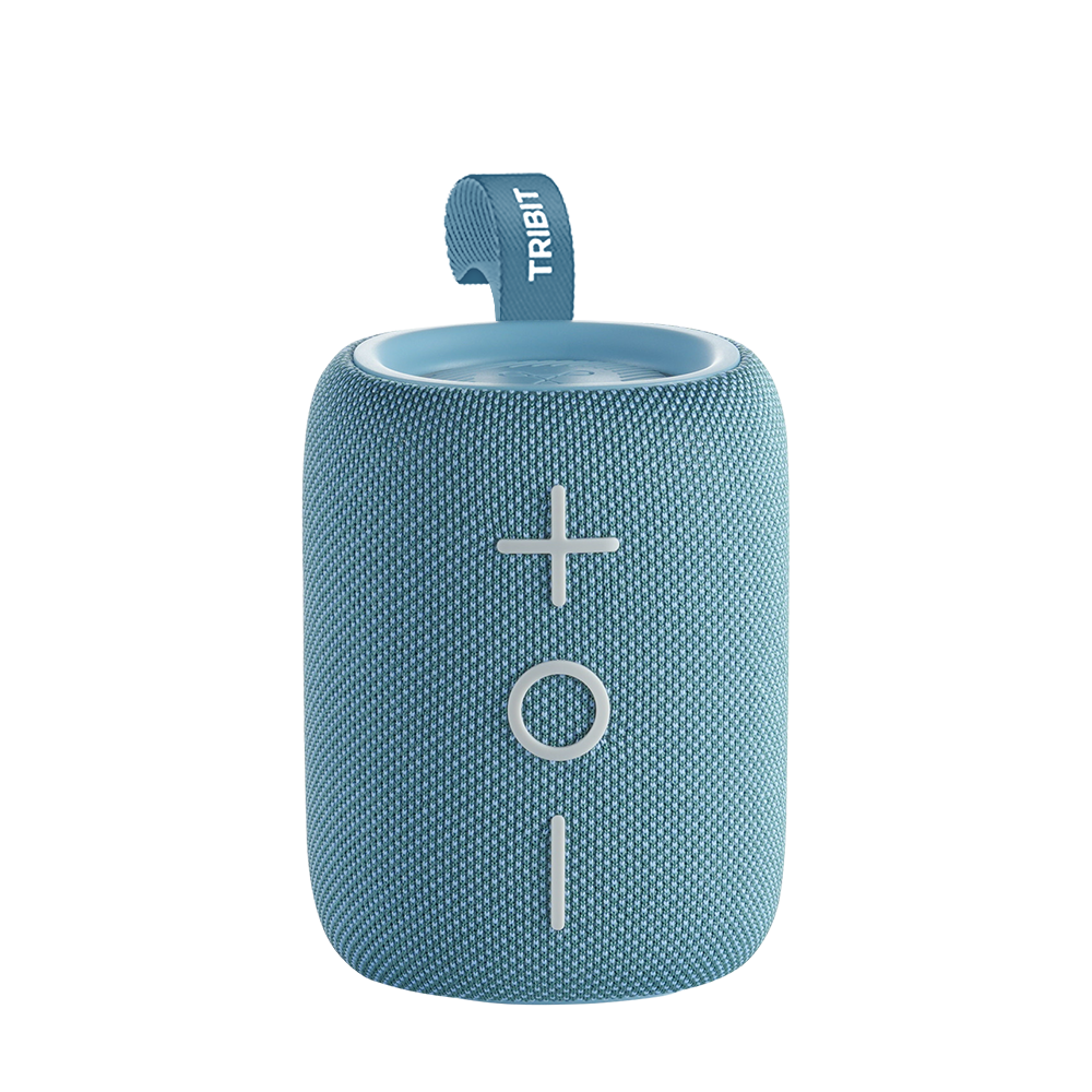 StormBox Mini Plus Wireless Speaker, 12W 360 Surround Sound, XBass, LED Light, IPX7 Waterproof, Travel Outdoor Hiking