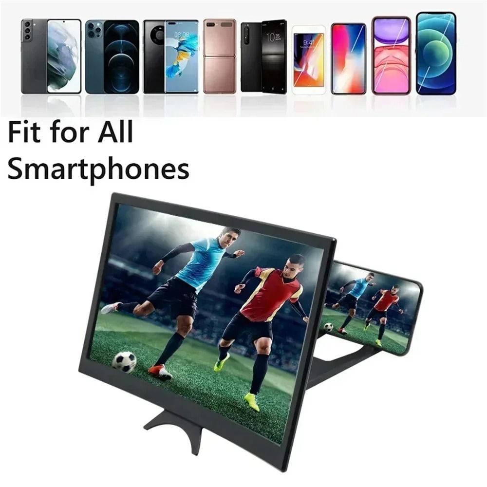 Phone Screen 3D HD Magnifier With Stand 5