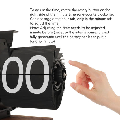 Digital Flip Down Clock For Home And Office Decoration 1