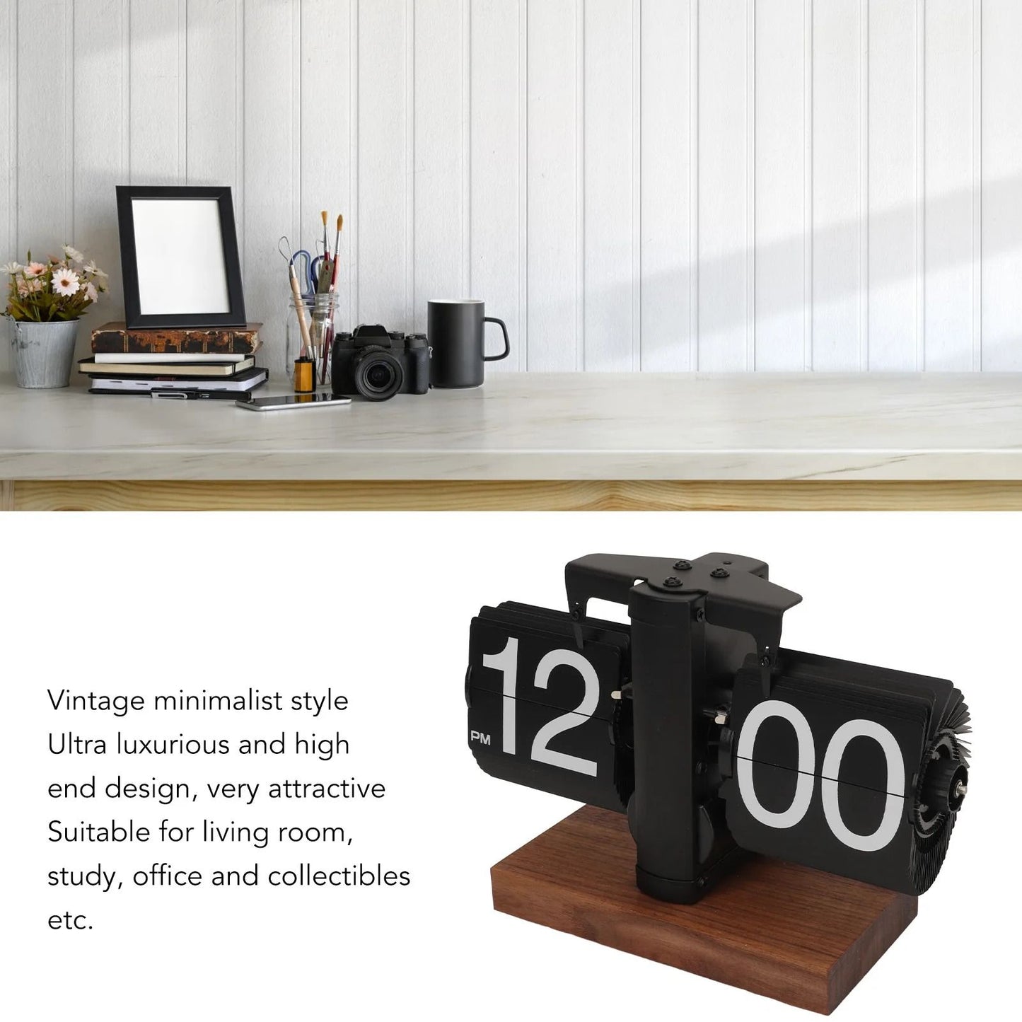Digital Flip Down Clock For Home And Office Decoration 2