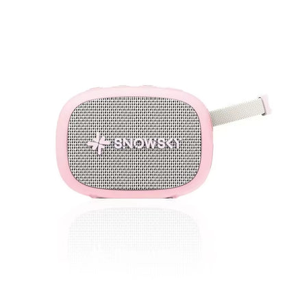 FiiO SnowSky Bluetooth Speaker 45mm Loudspeaker, Mini Portable IPX6 Waterproof 1400mAh Hiking Speaker for Outdoors