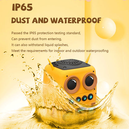 TK-200 Mini Bluetooth Wireless Speaker, Waterproof Portable Card Stereo Subwoofer, Ideal Gift for Children or Travel