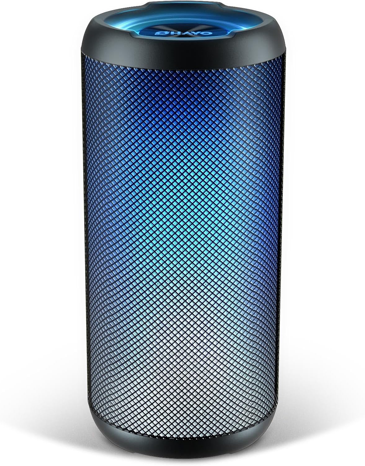 Portable Bluetooth Speaker, True Wireless Stereo, Waterproof Outdoor Speakers, LED Light, TF Card, Bass Boost
