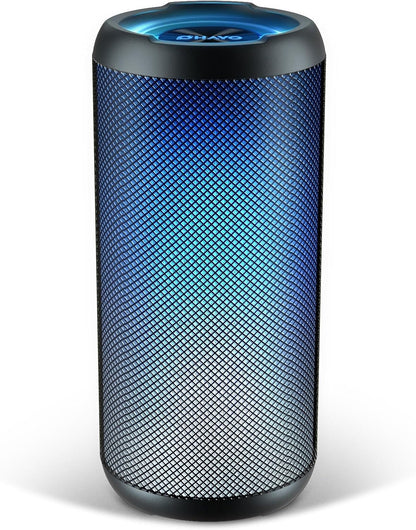 Portable Bluetooth Speaker, True Wireless Stereo, Waterproof Outdoor Speakers, LED Light, TF Card, Bass Boost
