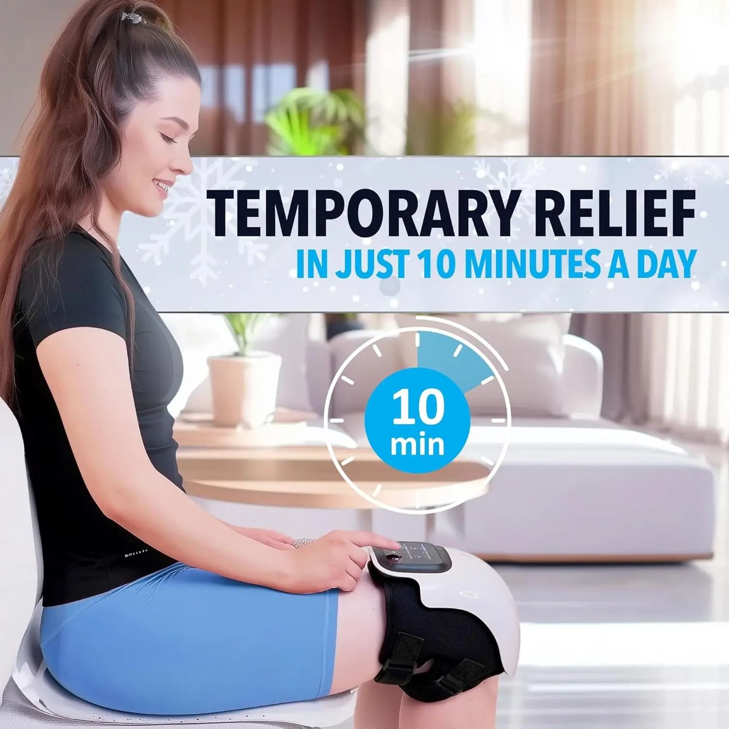 Smart Red Light Knee Massager