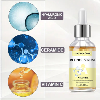 Vitamin C And Retinol Fortified Serum Rich In VC Keep Skin Hydrated And Smooth Smooth Fine Lines An 2