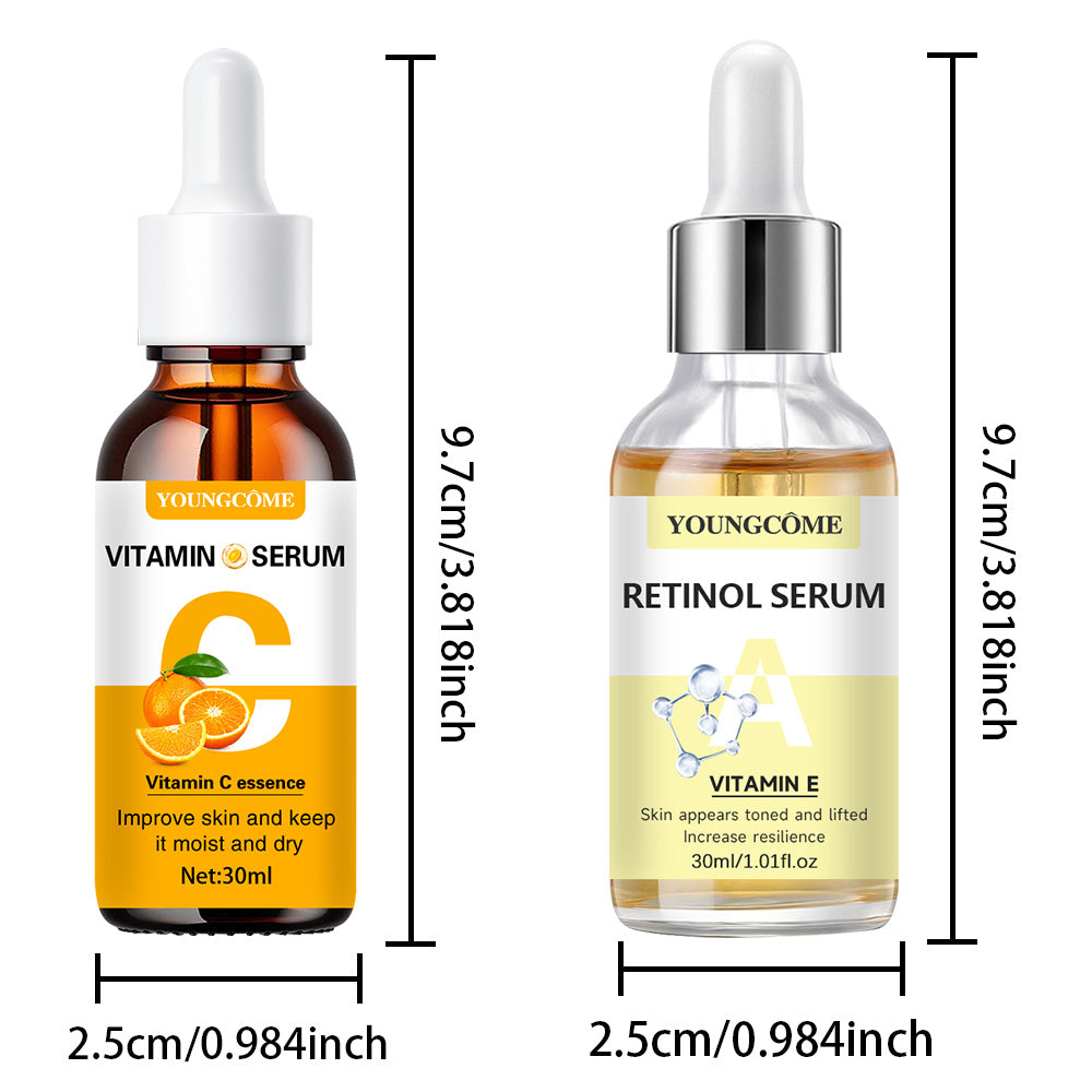 Vitamin C And Retinol Fortified Serum Rich In VC Keep Skin Hydrated And Smooth Smooth Fine Lines An 7