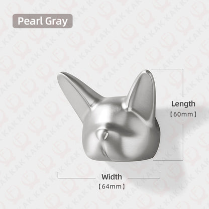 KAK Bulldog Design Wall Hanging Hooks, Heavy-Duty Zinc Alloy Coat Hook, Bag & Hat Rack for Home, Office Decor
