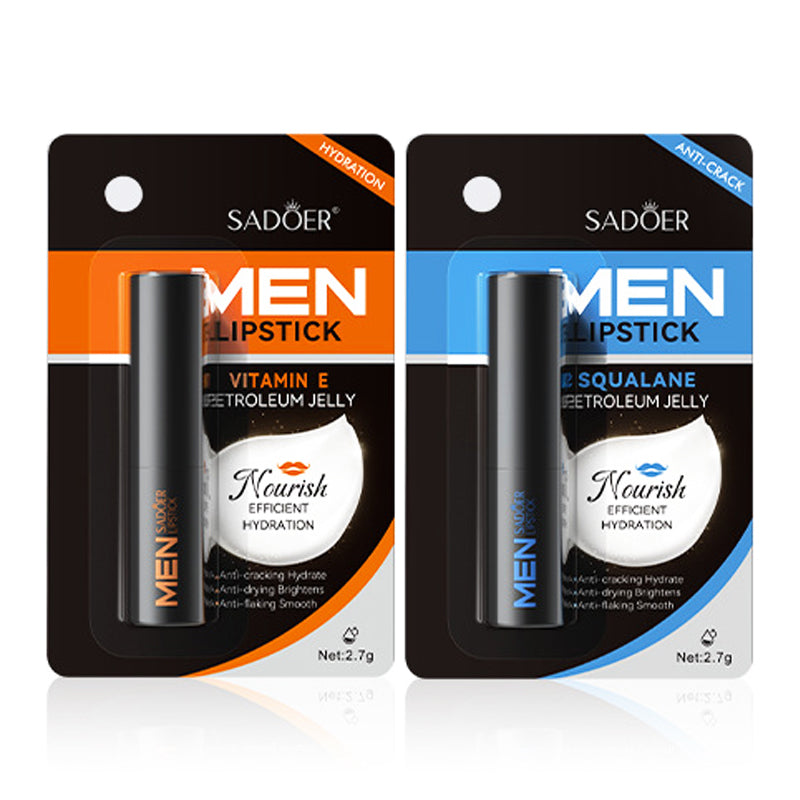 Men's Lip Balm, Moisturizing Anti Cracking, Repair Nourishing Hydrating, Lipstick for Men, Lips Skin Care Protection