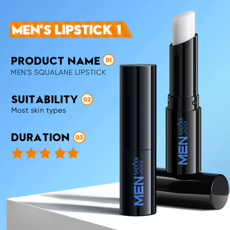 Men's Lip Balm, Moisturizing Anti Cracking, Repair Nourishing Hydrating, Lipstick for Men, Lips Skin Care Protection