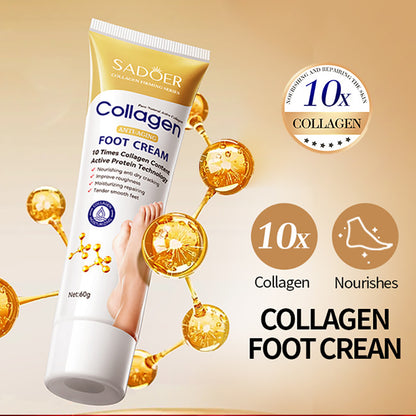 Collagen Foot Cream, Firming Nourishing Feet Creams, Moisturizing Hydrating Feet skincare, Repairing Foot Skin Care