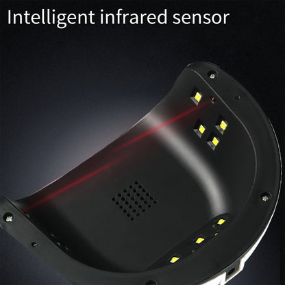 Portable UV LED Nail Lamp, Gel Nail Dryer Light, USB Charging Nail Art Dryer with 18 Infrared Smart Light Beads