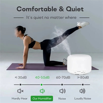 500 Ml USB Air Humidifier And Essential Oil Diffuser 3