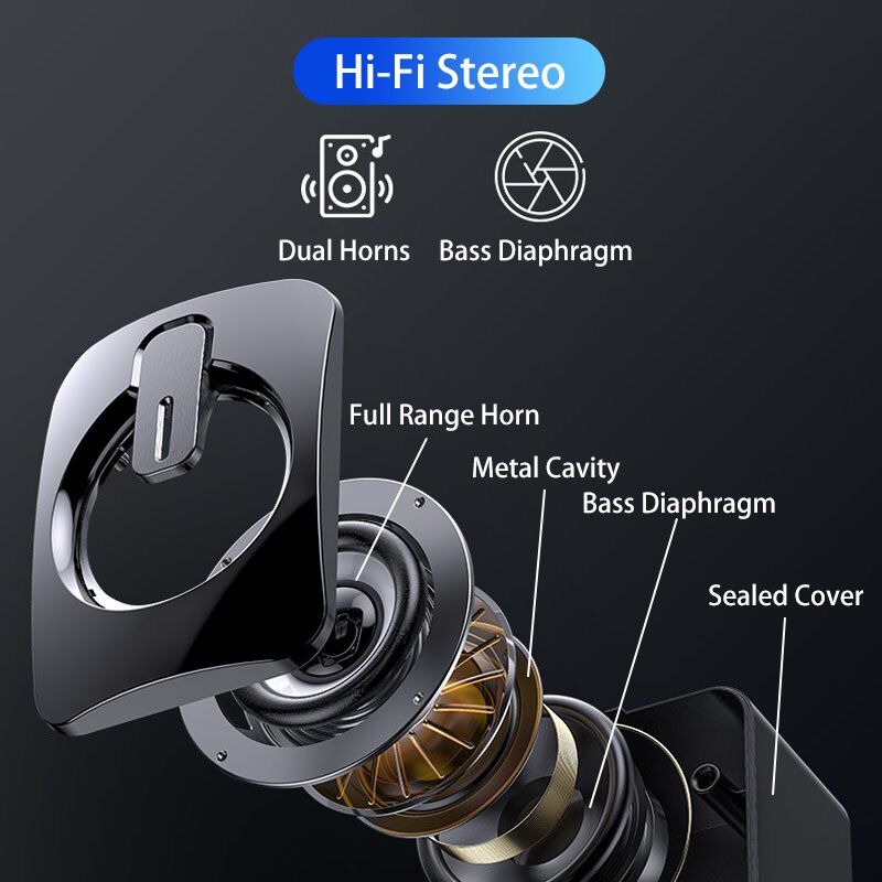 HIFI Stereo Computer Speakers with USB Wired Microphone, LED Light Caixa De Som for Desktop PC and Laptop Sound Box