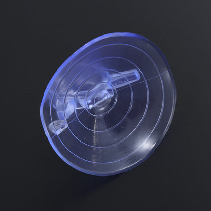 Rubber Clear Suction Cup Sucker, Heavy Duty PVC Suction Cup Hook for Car Sun Shade, Bathroom, Wall