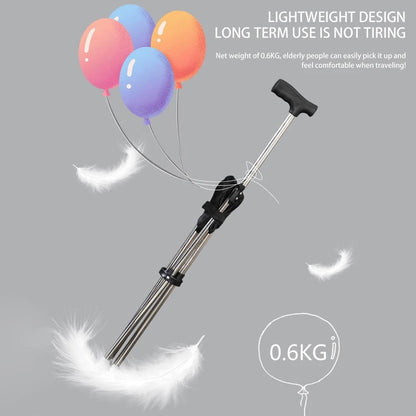 Twopack option for the lightweight folding cane with builtin seat perfect for home and travel use