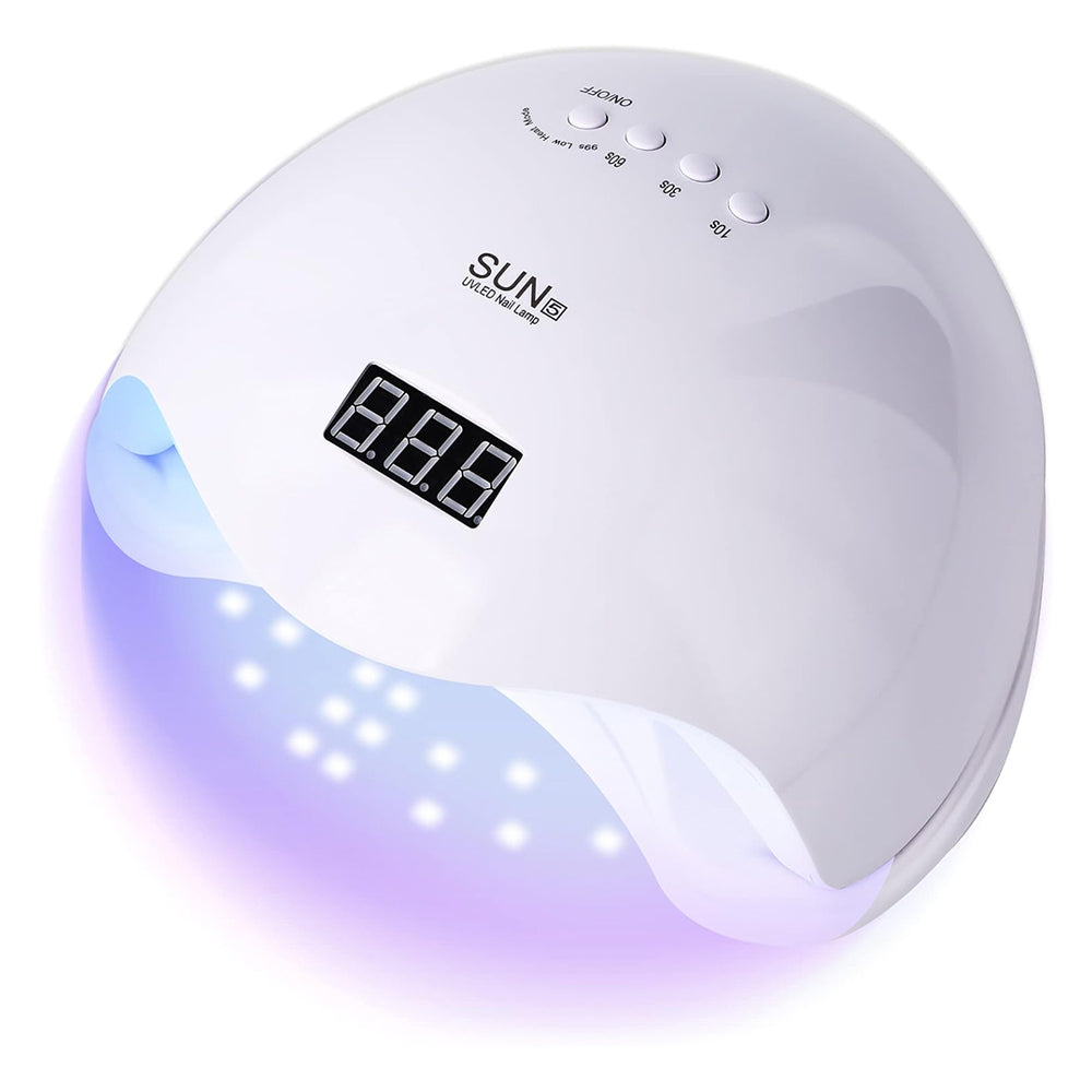 48W LED UV, Nail Art Tools, Professional 4 Timers, All Gel, Automatic Sensor Lamp for Nails Drying, Fast Curing Machine