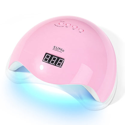 48W LED UV, Nail Art Tools, Professional 4 Timers, All Gel, Automatic Sensor Lamp for Nails Drying, Fast Curing Machine