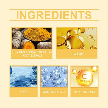Vitamin C Clay Mask Turmeric Mud Deep Hydration Brighten Shrinking Pores Moisturizer Lightening Red 3