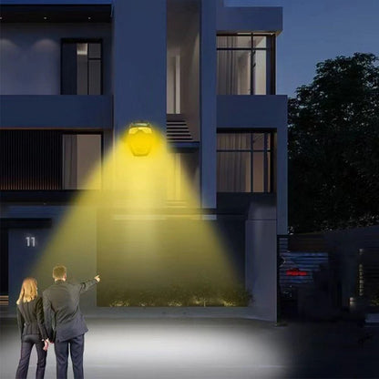 Outdoor Solar Garden Wall Light With Smart Sensor And Light Control 5