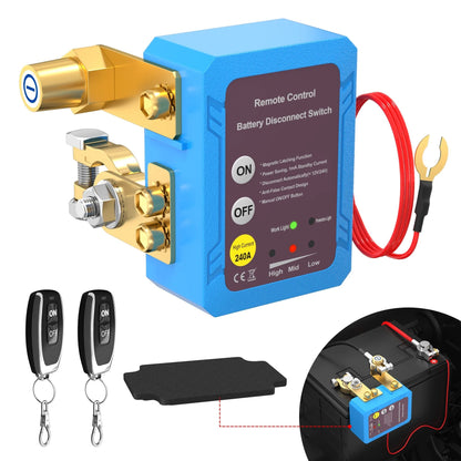 Remote Battery Disconnect Switch For Vehicle Power Control 1