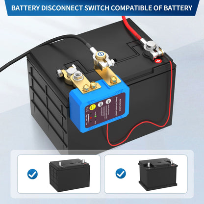 Remote Battery Disconnect Switch For Vehicle Power Control 3