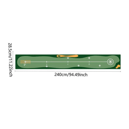 Portable Golf Putting Mat For Indoor Practice 9