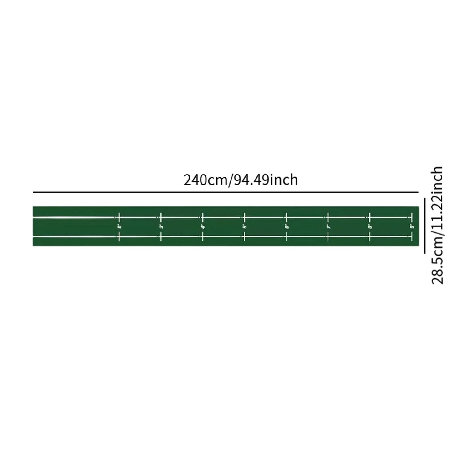 Portable Golf Putting Mat For Indoor Practice 10