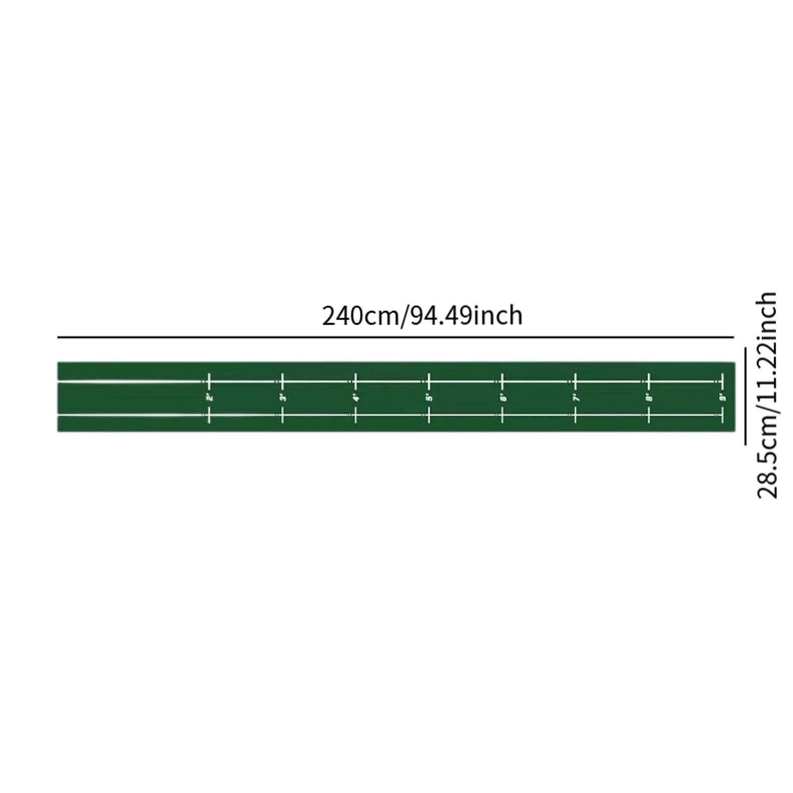 Portable Golf Putting Mat For Indoor Practice 10