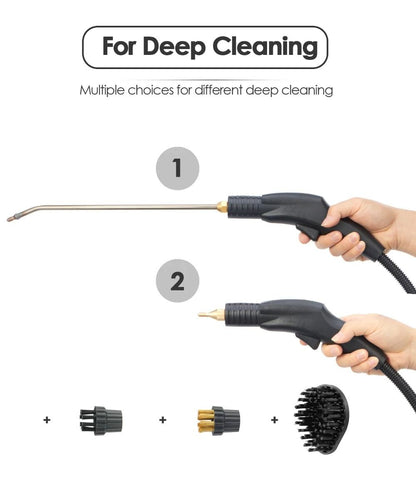 3000W High Pressure Handheld Steam Cleaner For Alkaline Disinfection 4