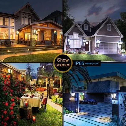 Solar Motion Sensor Outdoor Light Waterproof For Garden And Porch 5