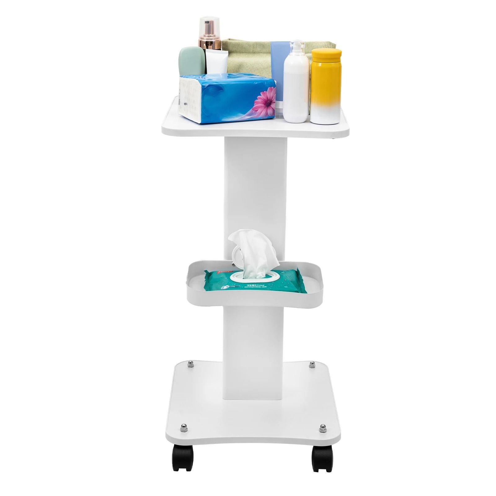 Hairdressing Trolley Cosmetic Trolley With Wheels Multifunctional Beauty Rolling Cart 6