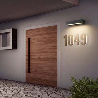 LED Outdoor Strip Wall Light Waterproof 12W 18W 30W 1
