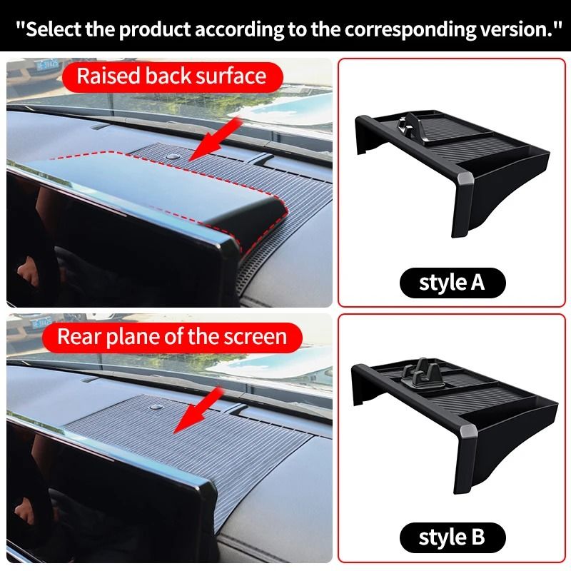 Toyota Land Cruiser 300 Multimedia Display Back Storage Protection Cover 1
