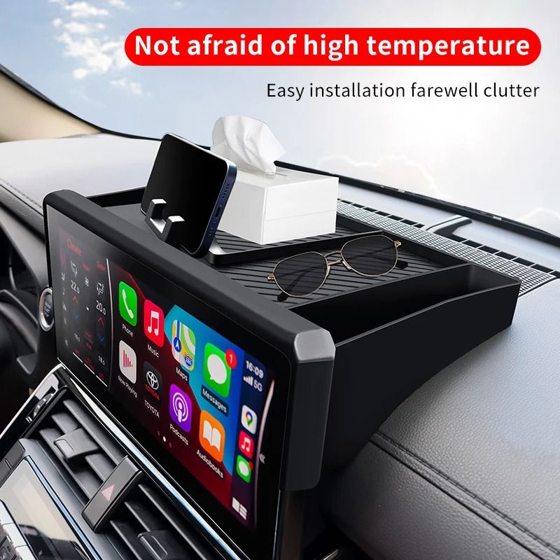 Toyota Land Cruiser 300 Multimedia Display Back Storage Protection Cover 5